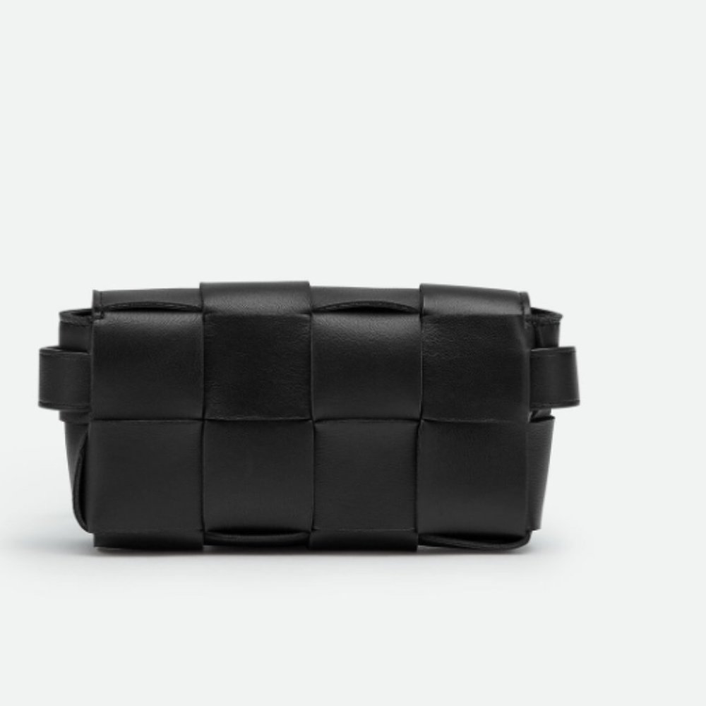 Cassette Belt Bag , Belt bag made from soft lambskin leather